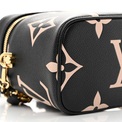 Louis Vuitton Empreinte Monogram Giant Vanity PM Black Beige 9 of 11