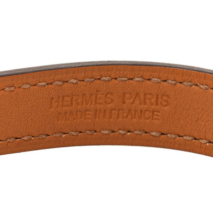 Hermes Epsom Rivale Double Tour Bracelet S Rouge Casaque 4 of 7