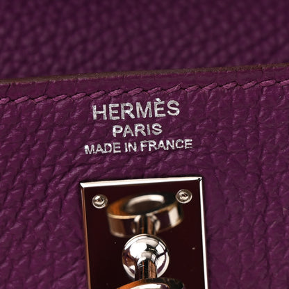 Hermes Togo Kelly Retourne 25 Anemone 6 of 13