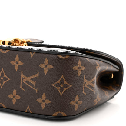 Louis Vuitton Patent Calfskin Monogram Cherrywood BB Black 9 of 12