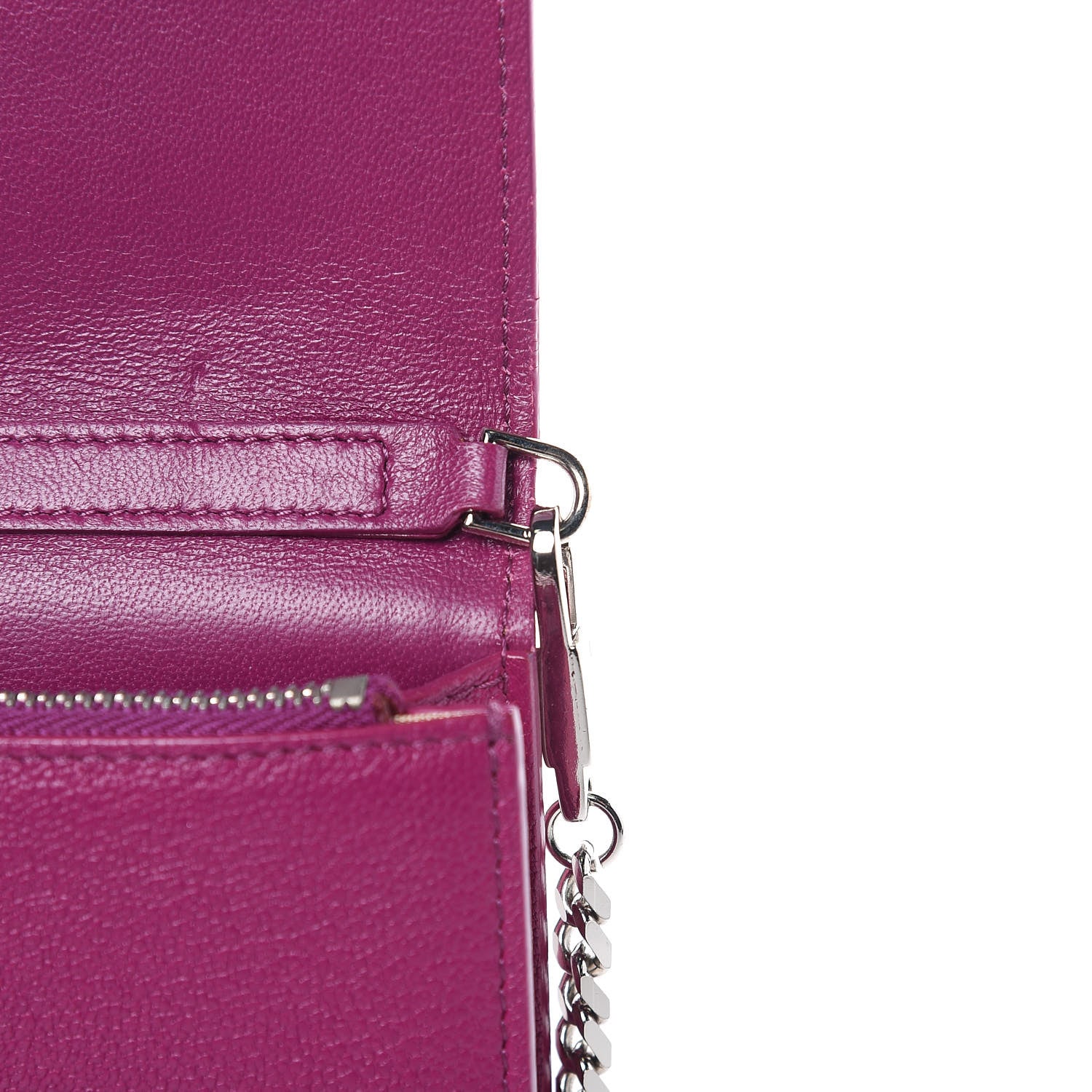 Givenchy Sugar Goatskin Pandora Chain Wallet Orchid Purple 11 of 14