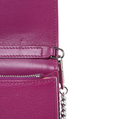 Givenchy Sugar Goatskin Pandora Chain Wallet Orchid Purple 11 of 14