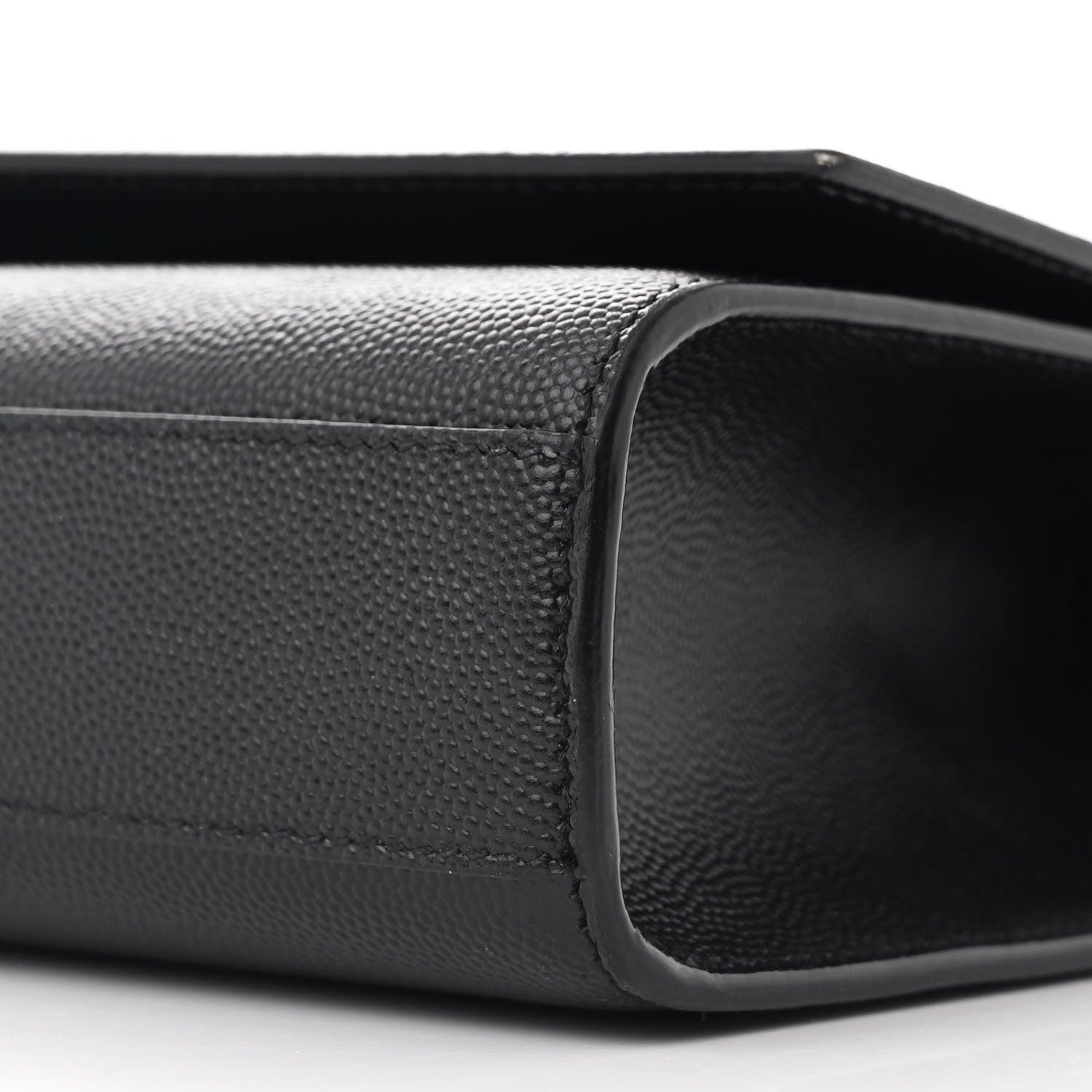 Saint Laurent Grain De Poudre Medium Classic Monogram Monochrome Kate Satchel Black 10 of 10
