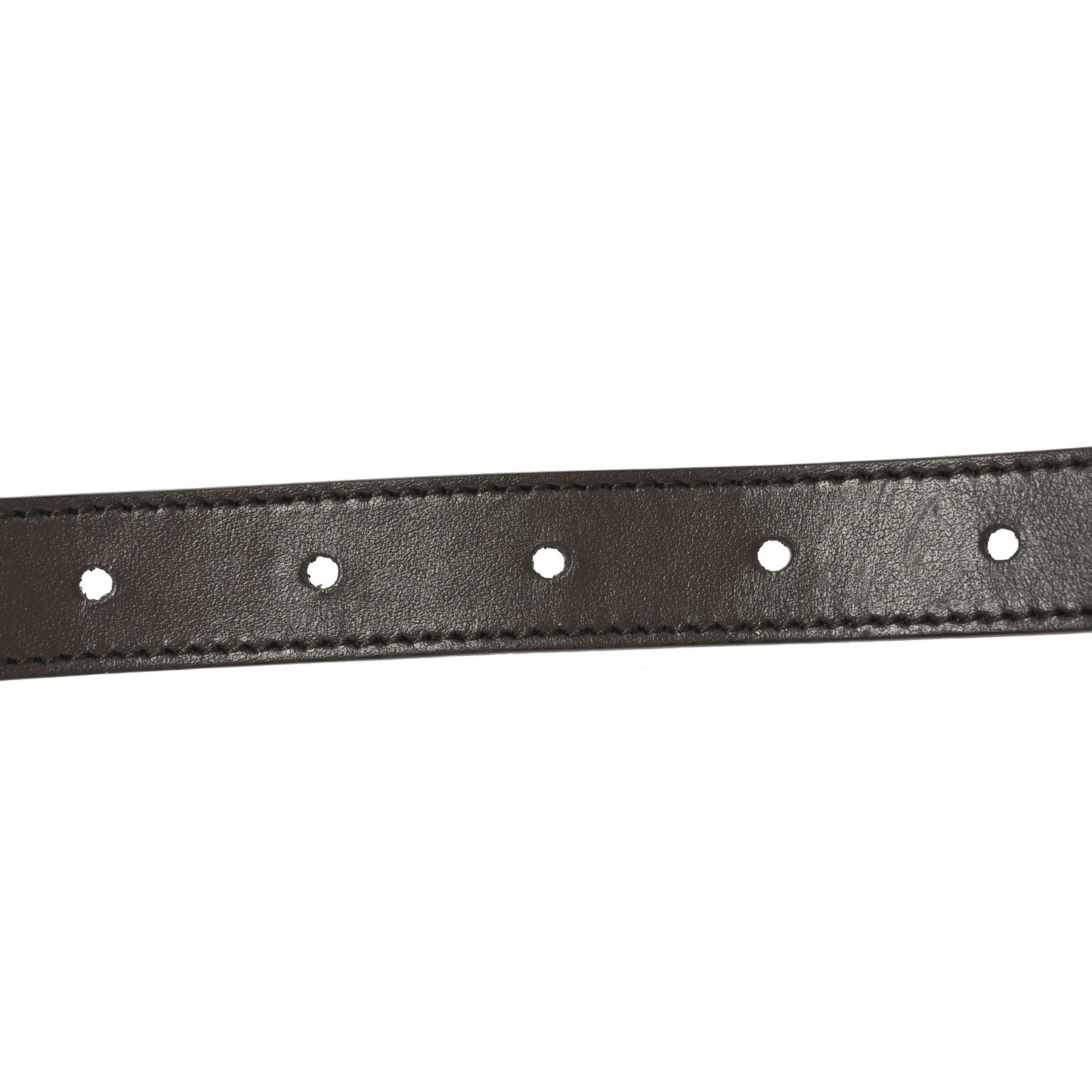 Calfskin GG Supreme Monogram Double G Reversible 20mm Belt 75 30 Beige New Acero