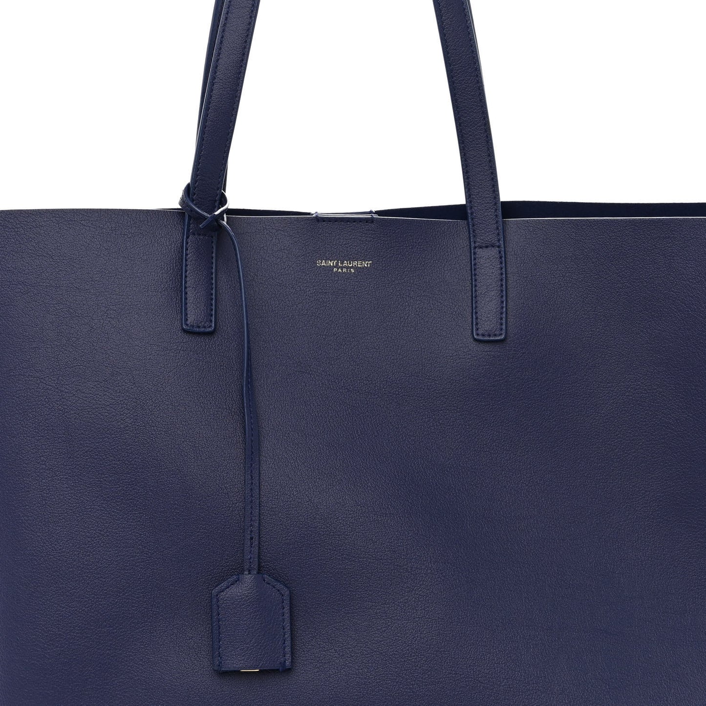Calfskin Large Shopping Tote Saphir