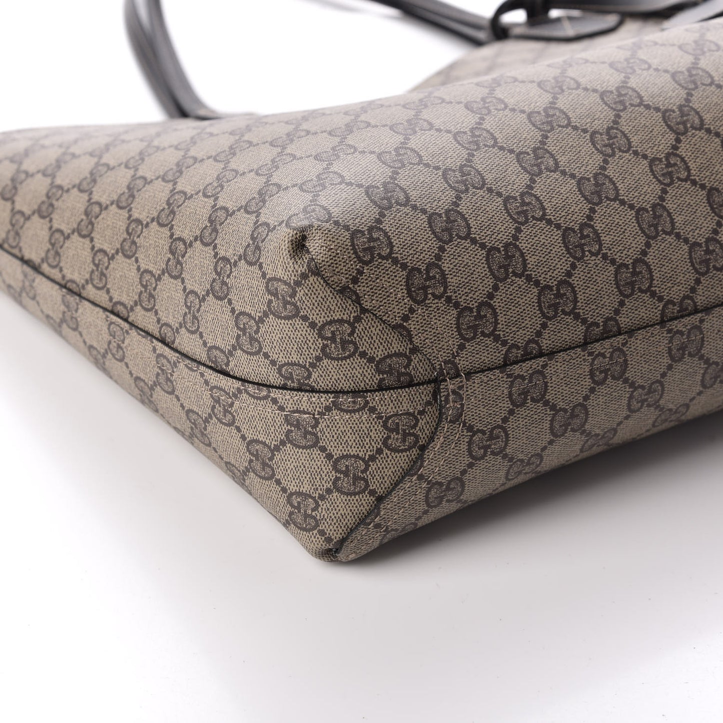 Calfskin GG Supreme Monogram Medium Reversible Tote Black