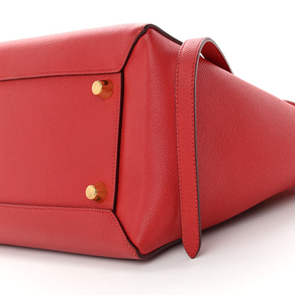 Celine Grained Calfskin Mini Belt Bag Coquelicot 10 of 11
