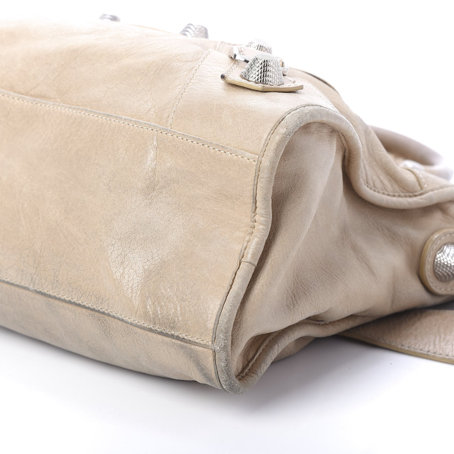 Agneau Giant 21 Silver Hardware City Sahara