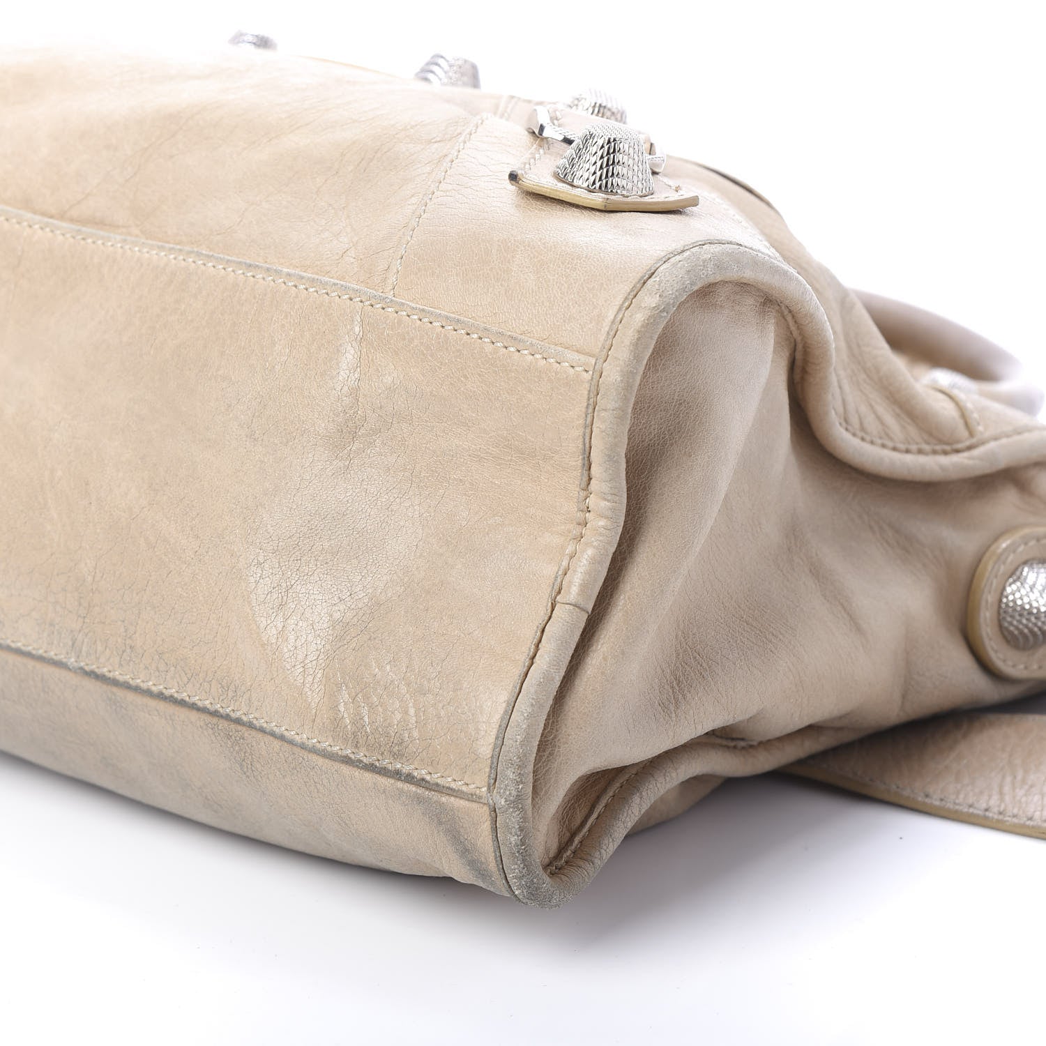 Balenciaga Agneau Giant 21 Silver Hardware City Sahara 8 of 13