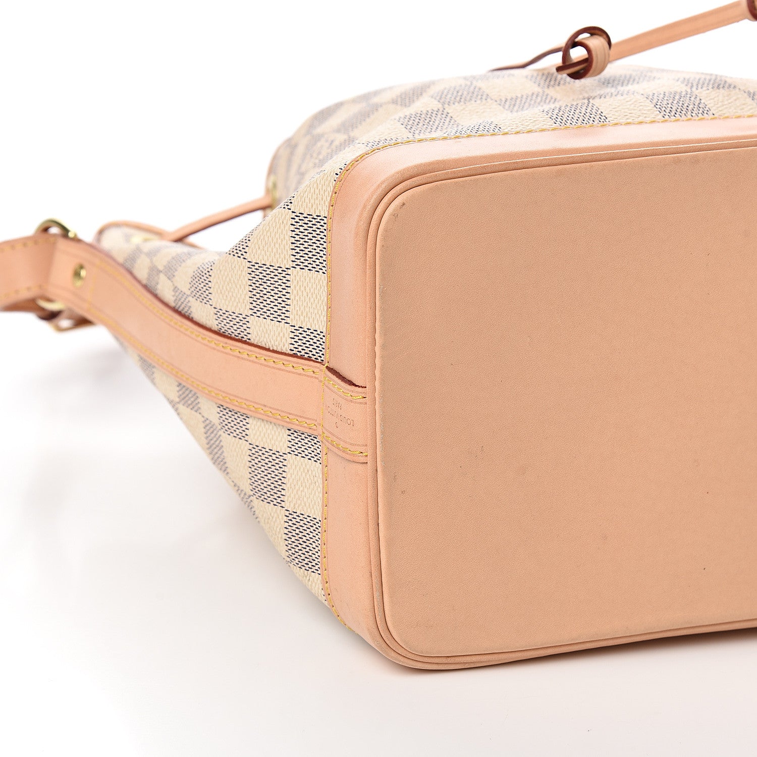 Louis Vuitton Damier Azur Noe BB 8 of 11