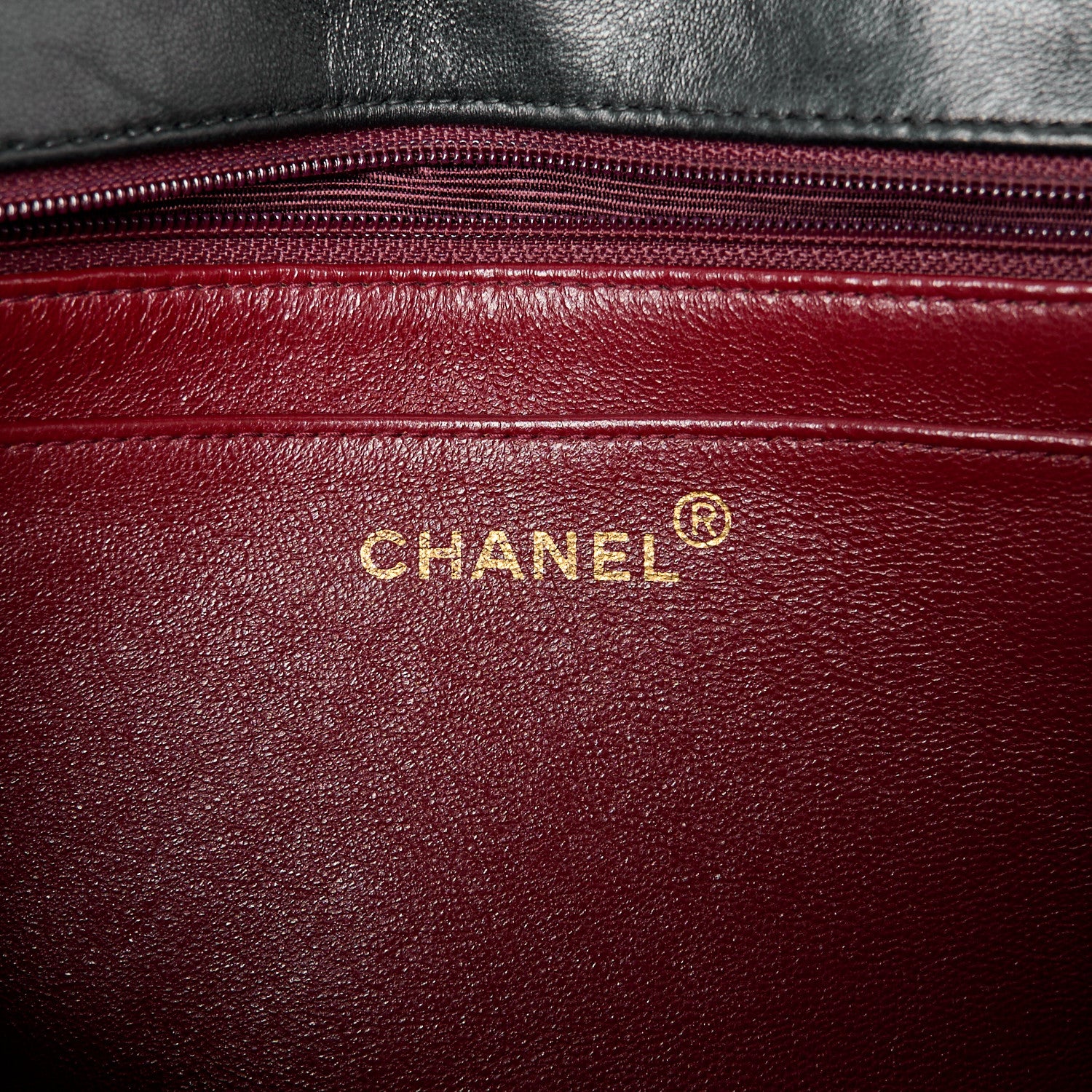 Chanel Lambskin Quilted Medium Single Flap Black 6 of 13