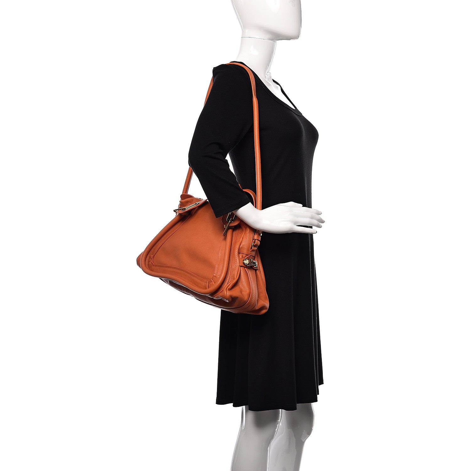 Chloe Calfskin Medium Paraty Indian Summer 2 of 13