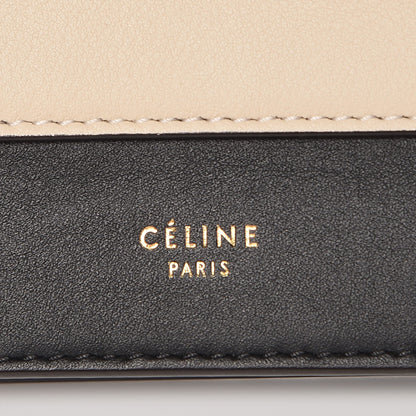 Celine Stingray Shiny Calfskin Clutch on a Chain Black 6 of 7