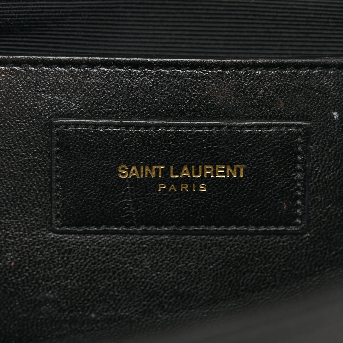 Grain De Poudre Monogram Cassandre Clutch Black