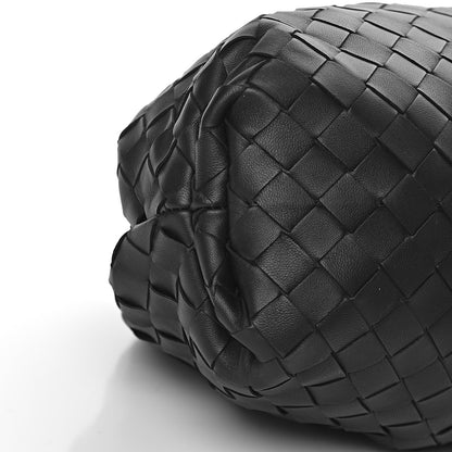 Bottega Veneta Nappa Maxi Intreccio The Pouch Oversized Clutch Black 9 of 10