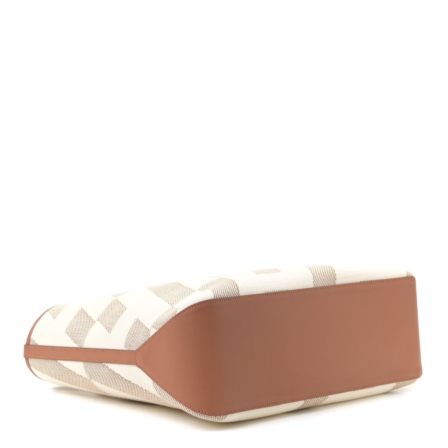 Swift H Canvas Cabas H En Biais 40 Ecru Naturel Gold