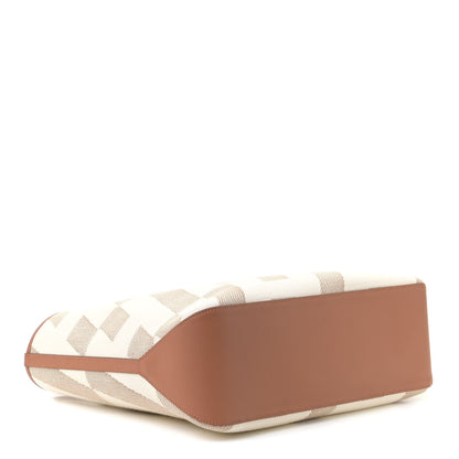 Hermes Swift H Canvas Cabas H En Biais 40 Ecru Naturel Gold 4 of 12