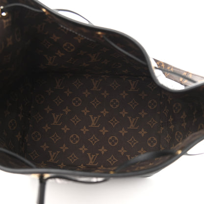 Louis Vuitton X FORNASETTI Calfskin Architettura Noe MM Black White 5 of 9