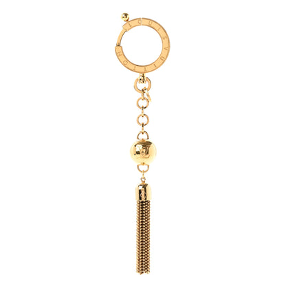 Louis Vuitton Goldtone Swing Key Holder and Bag Charm 1 of 3