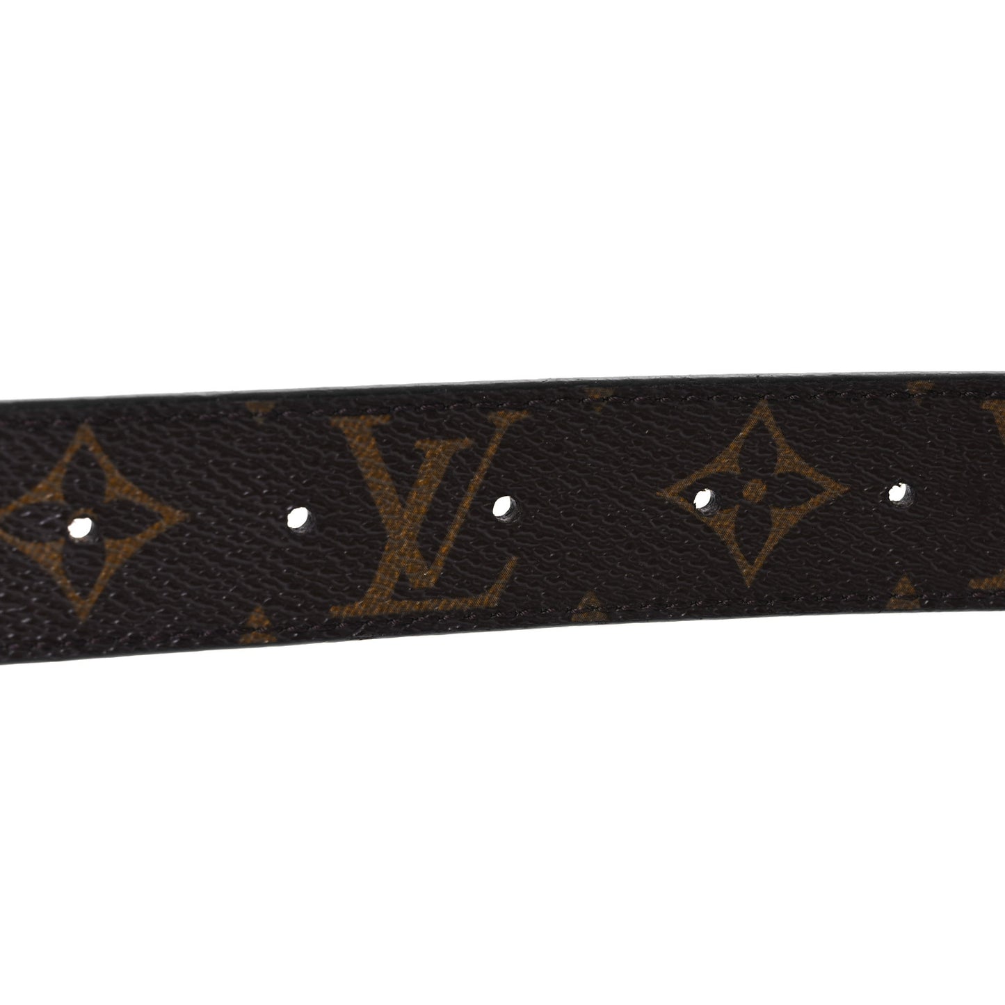 Calfskin Monogram 30mm LV Initiales Reversible Belt 80 32 Black