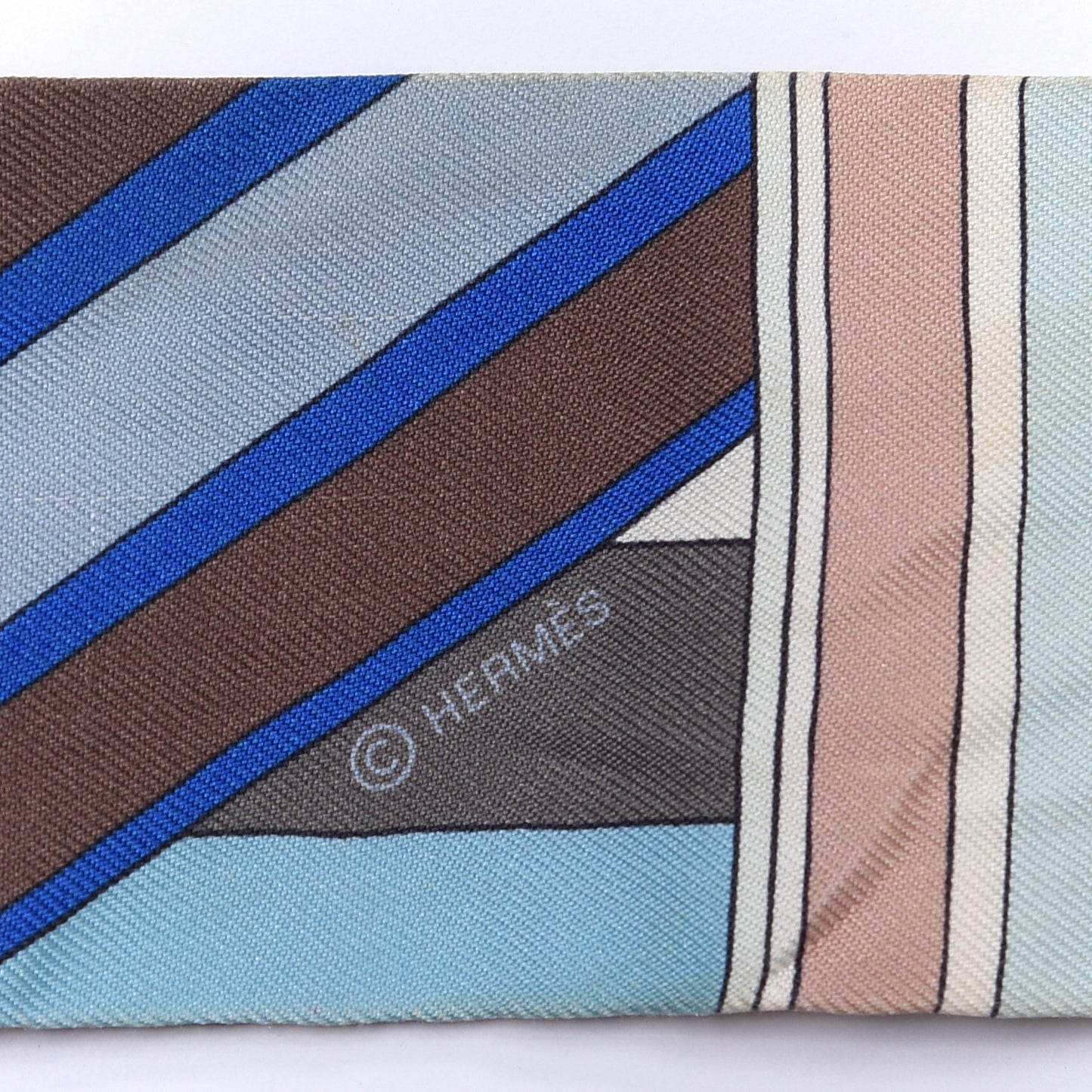 Silk Sangles En Zigzag Twilly