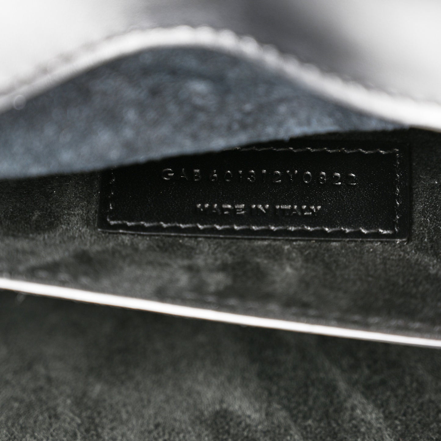 Calfskin Monogram Small Dylan Shoulder Bag Black