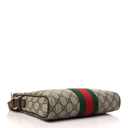 Gucci GG Supreme Monogram Web Small Ophidia Messenger Bag Brown 4 of 12