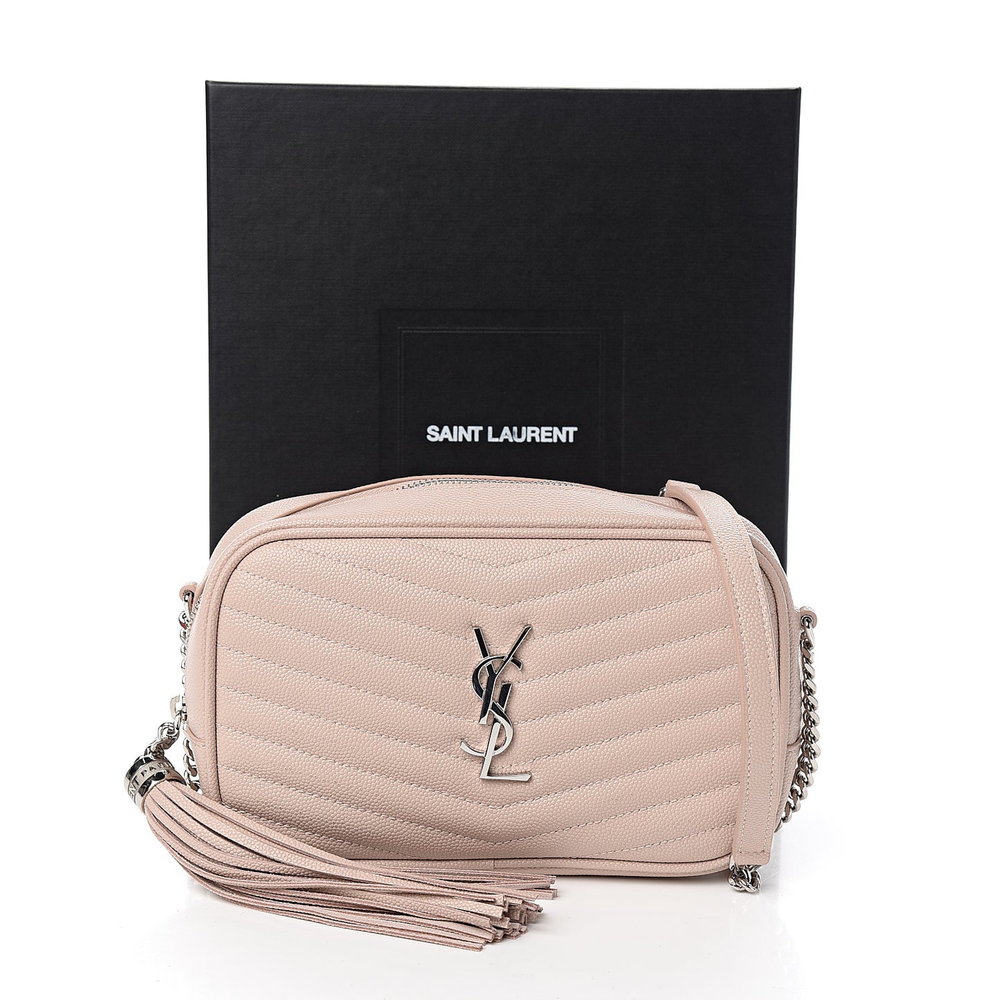 Grain De Poudre Matelasse Monogram Mini Lou Camera Bag Marble Pink