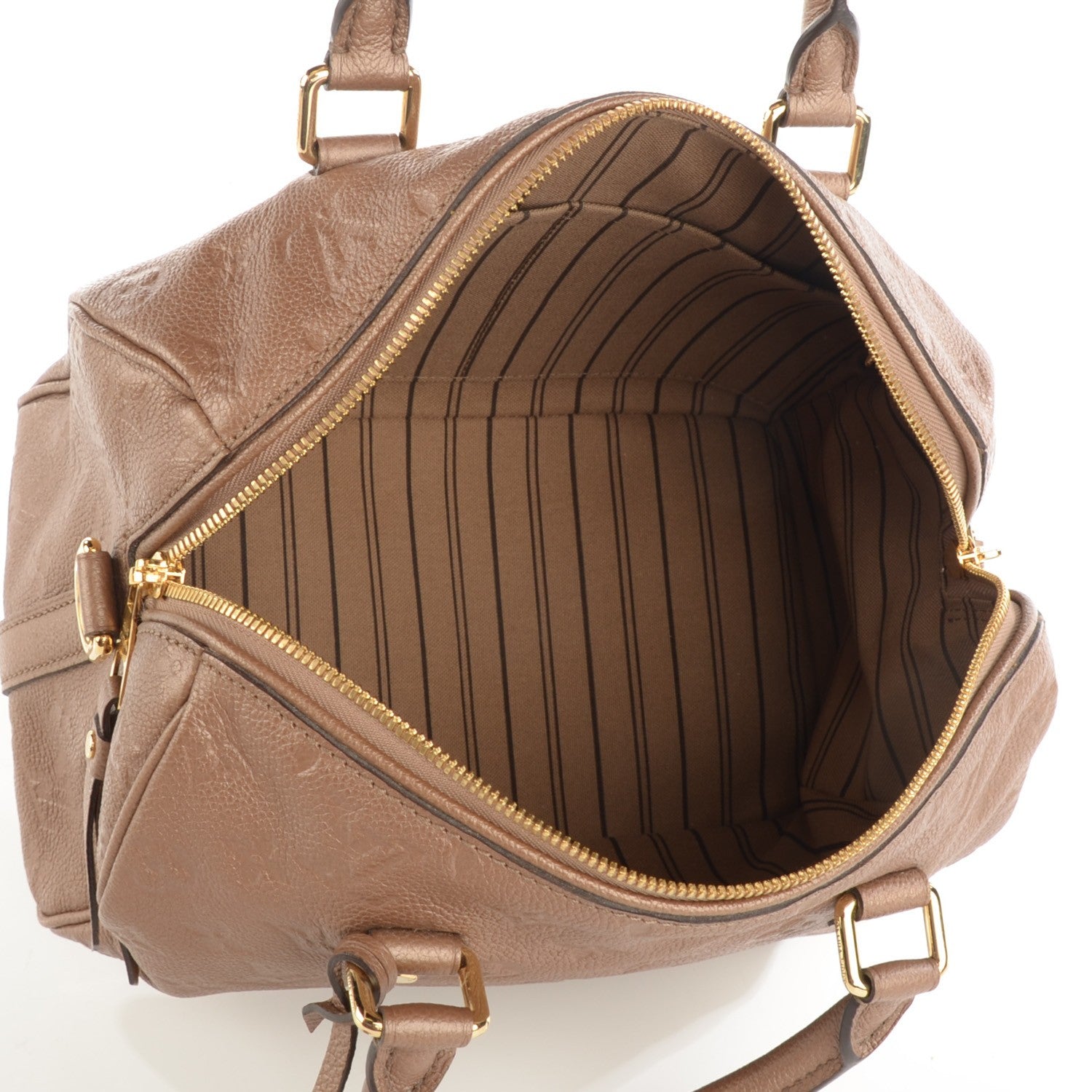 Louis Vuitton Empreinte Speedy Bandouliere 25 Bronze 5 of 7