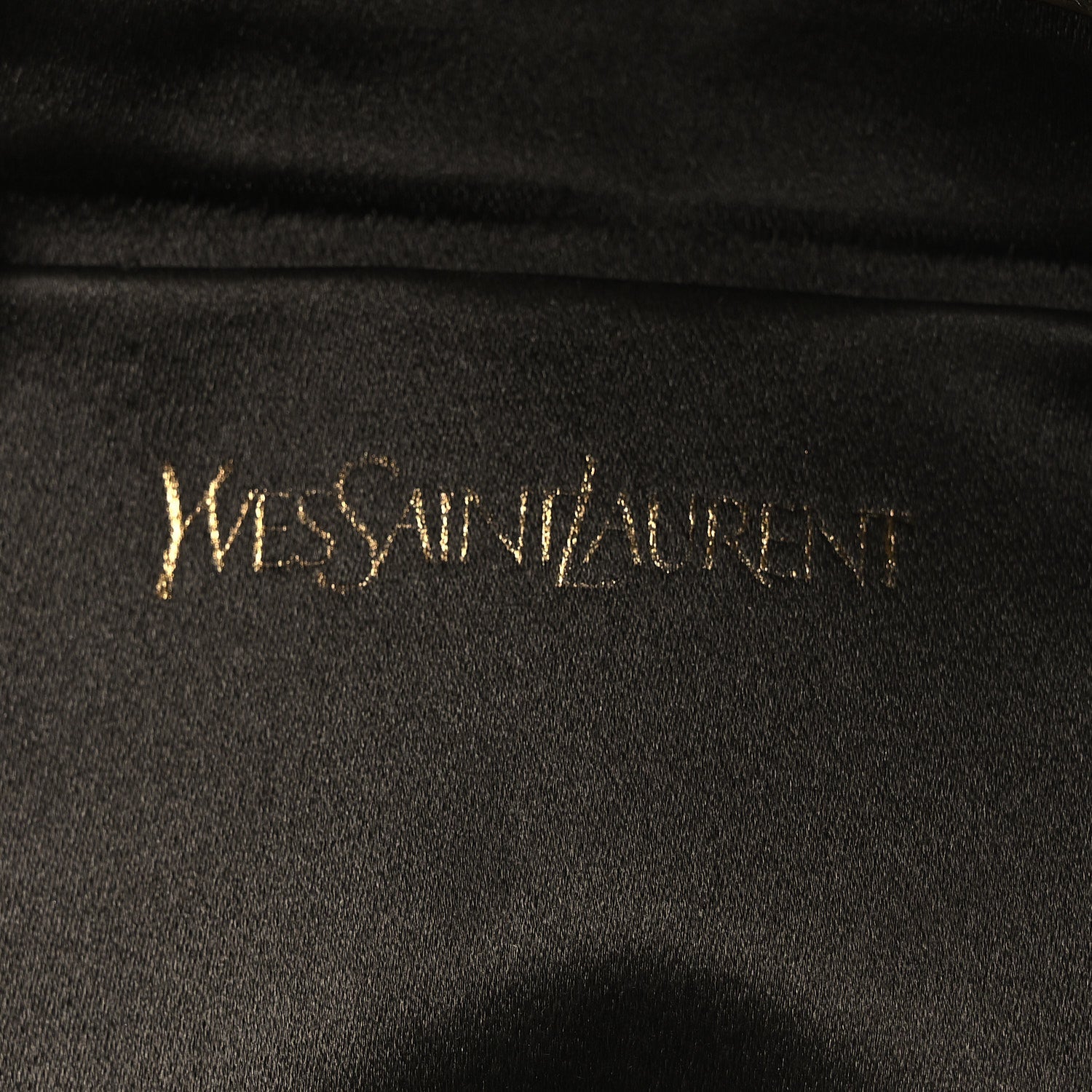 Saint Laurent Metallic Calfskin Monogram Large Belle De Jour Clutch Gold 6 of 10