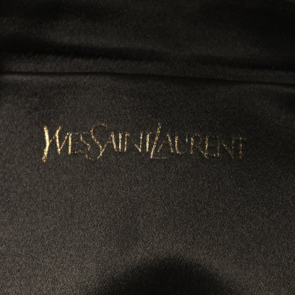 Saint Laurent Metallic Calfskin Monogram Large Belle De Jour Clutch Gold 6 of 10