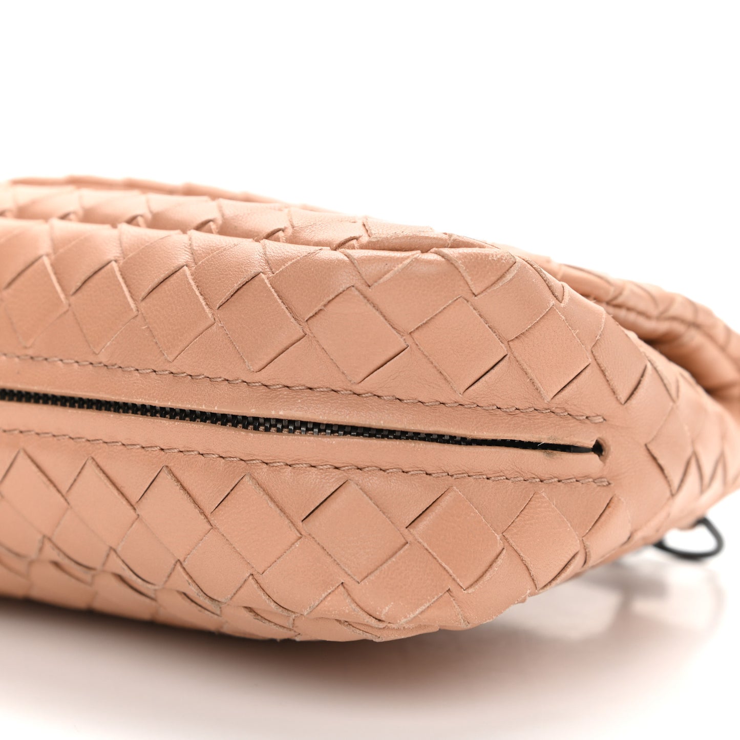 Nappa Intrecciato Mini Messenger Bag Mink