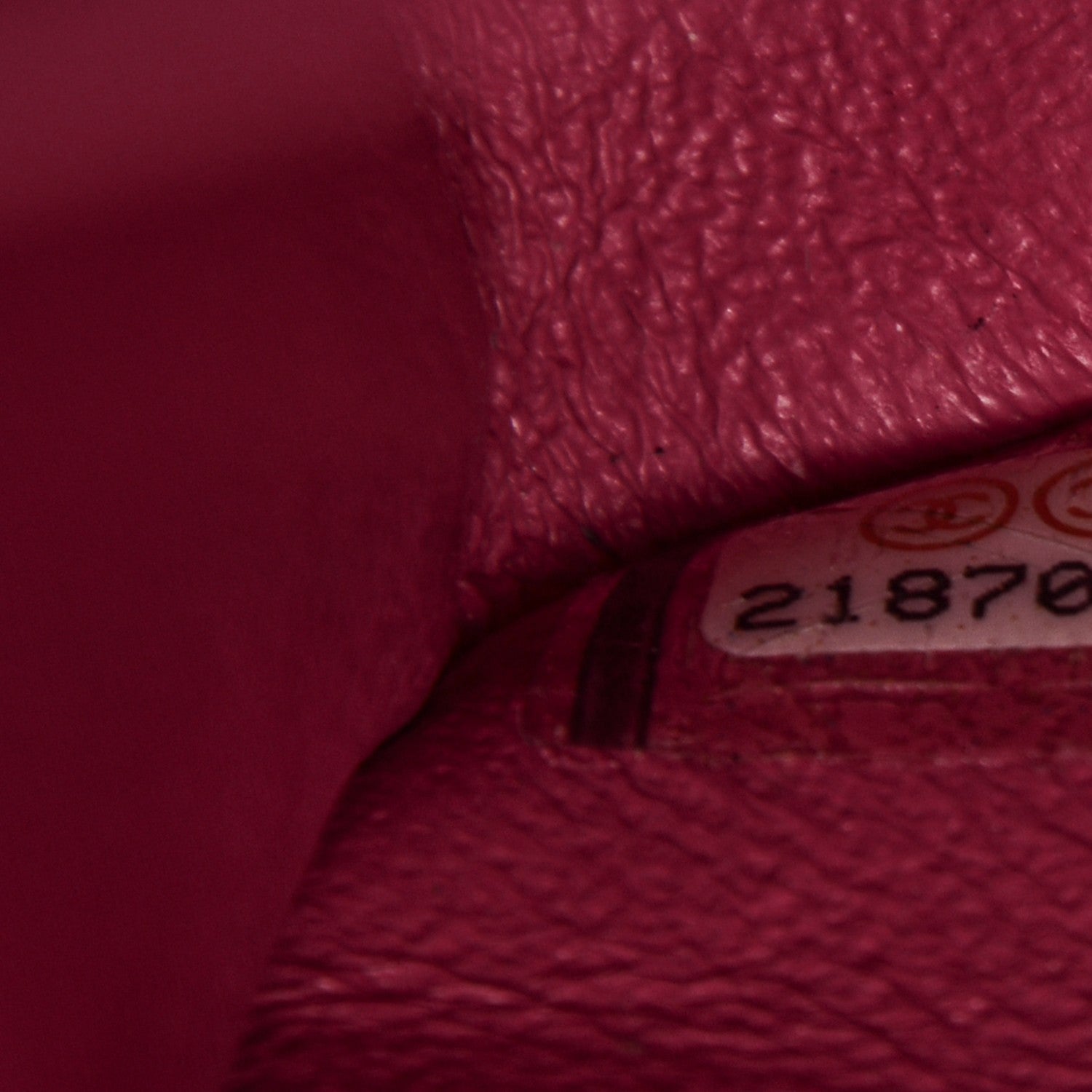 Chanel Lambskin Quilted Jumbo Double Flap Fuchsia 7 of 7