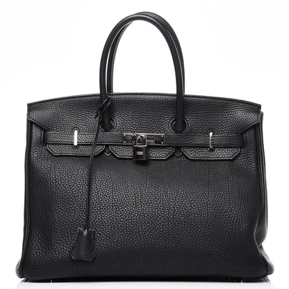 Hermes Togo Birkin 35 Black 1 of 13