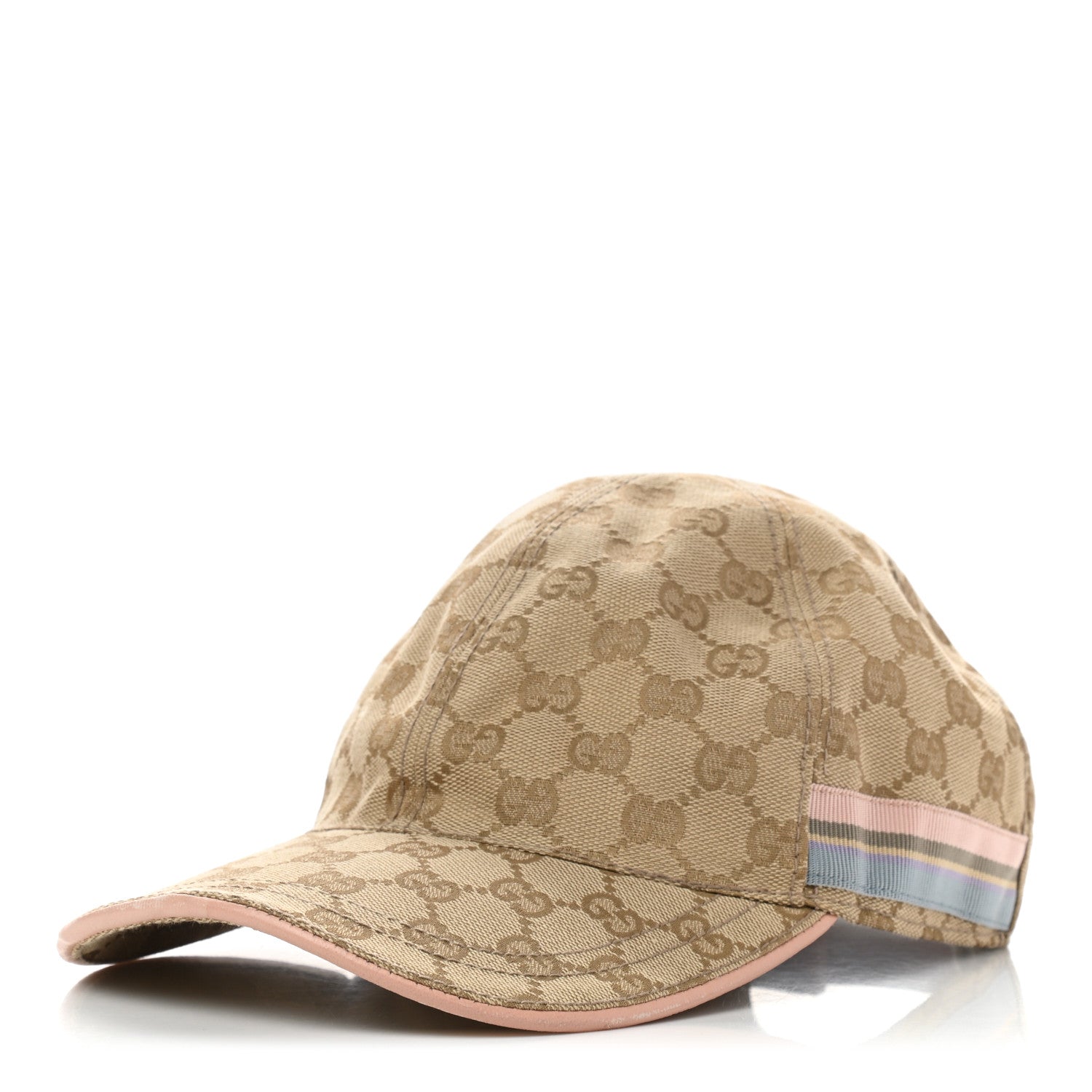 Gucci Monogram Web Baseball Hat XL Beige 1 of 10
