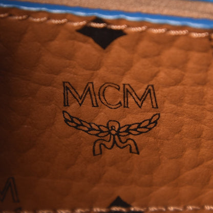 MCM Grained Calfskin X-Mini Milla Tote Tile Blue 8 of 12