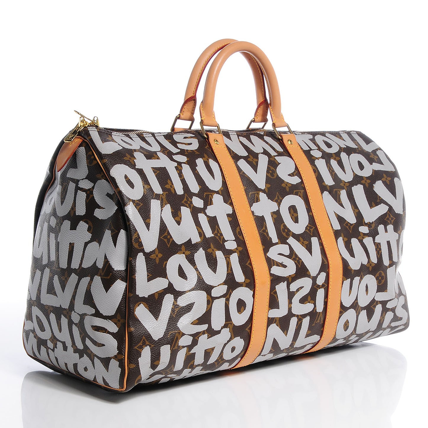 Graffiti Keepall 50 Silver