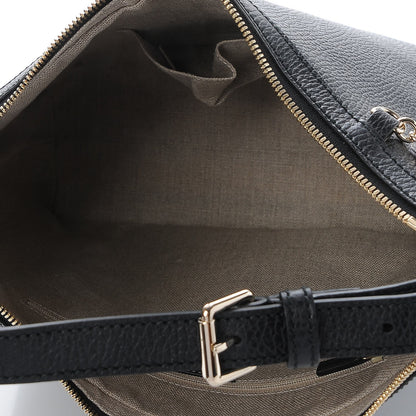Gucci Dollar Calfskin GG Hobo Black 5 of 7