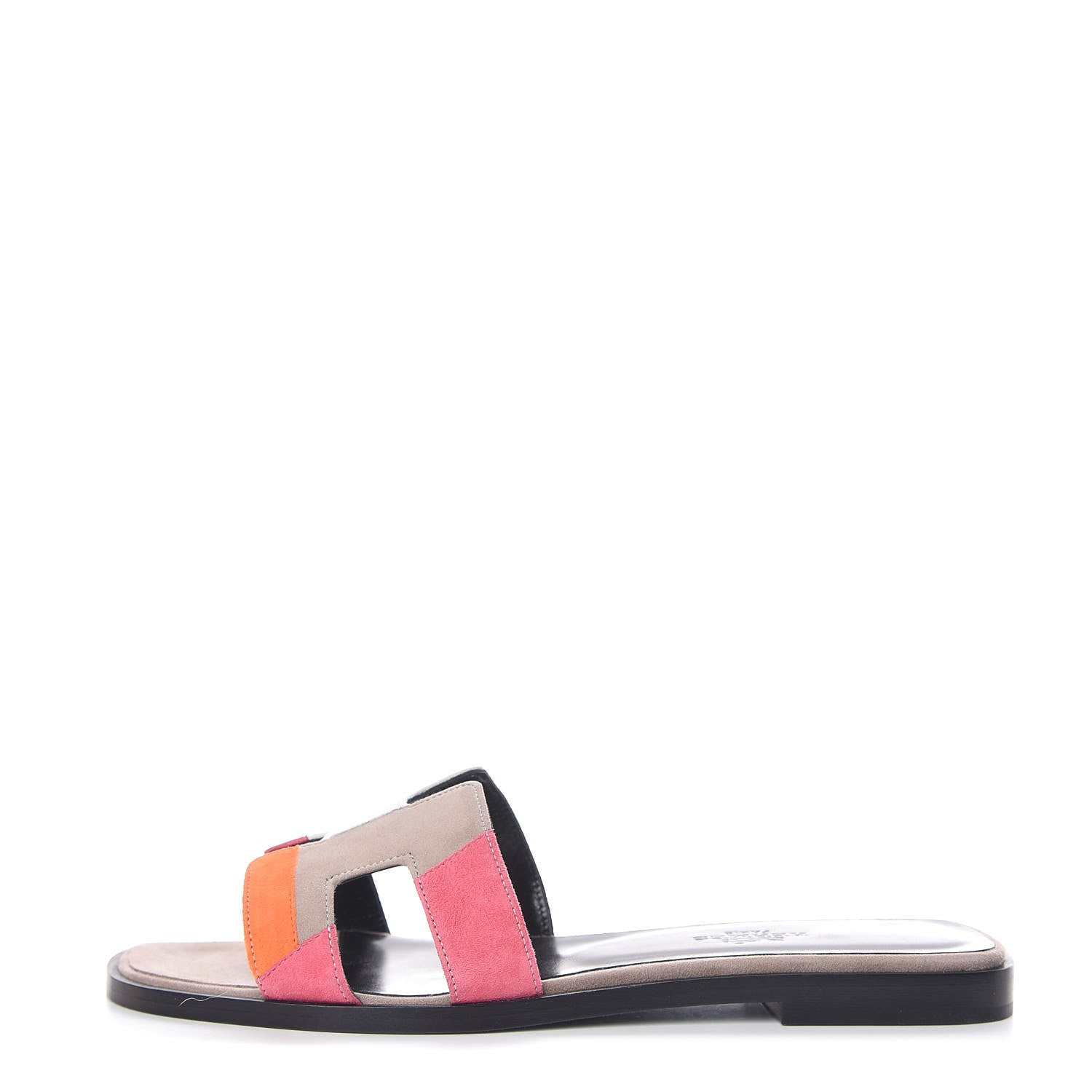 Hermes Suede Goatskin Oran Sandals 36 1 of 9