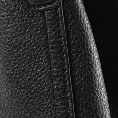Gucci Pebbled Calfskin Small Soho Shoulder Bag Black 11 of 12