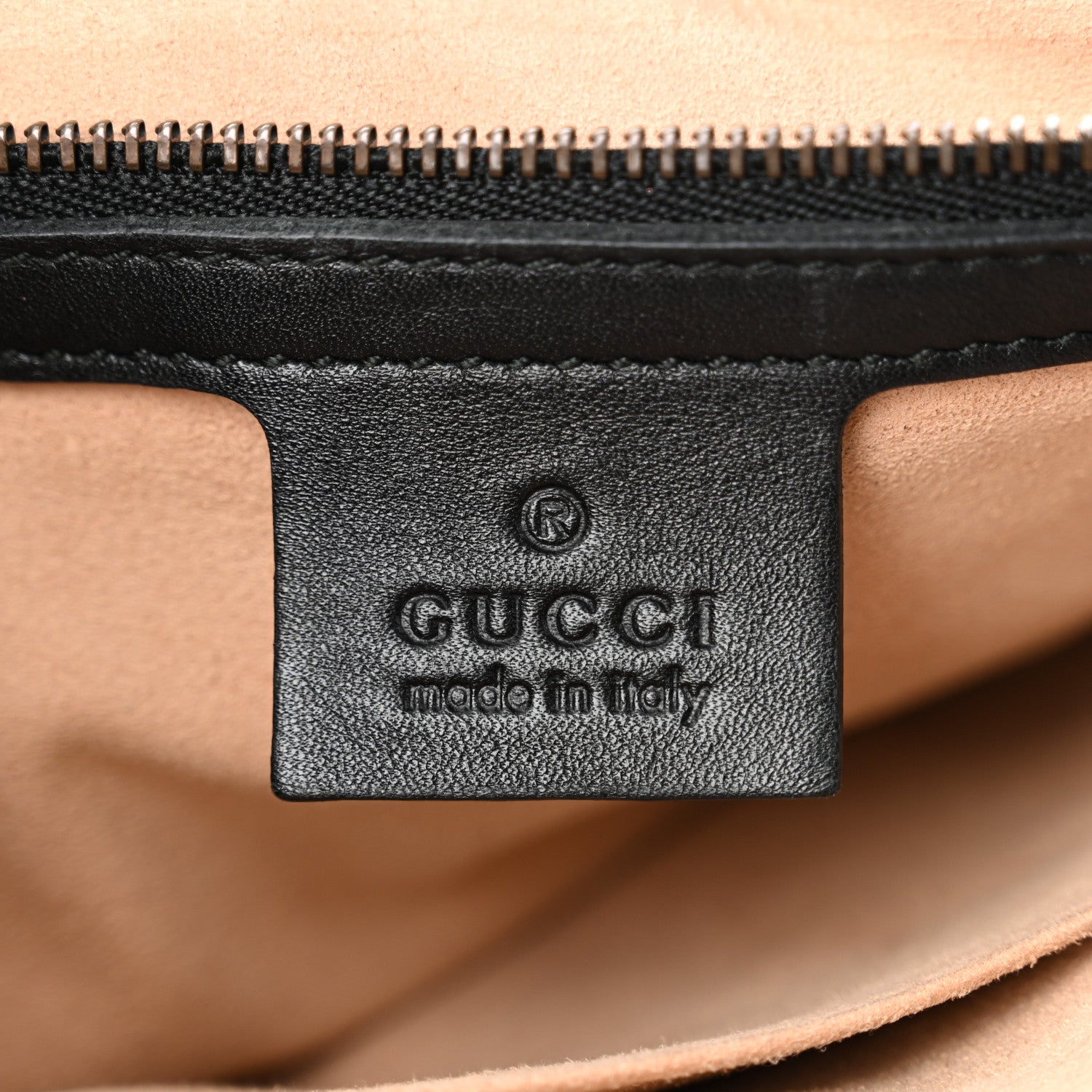 Gucci Calfskin Matelasse Studded Medium Pearly GG Marmont Shoulder Bag Black 6 of 10