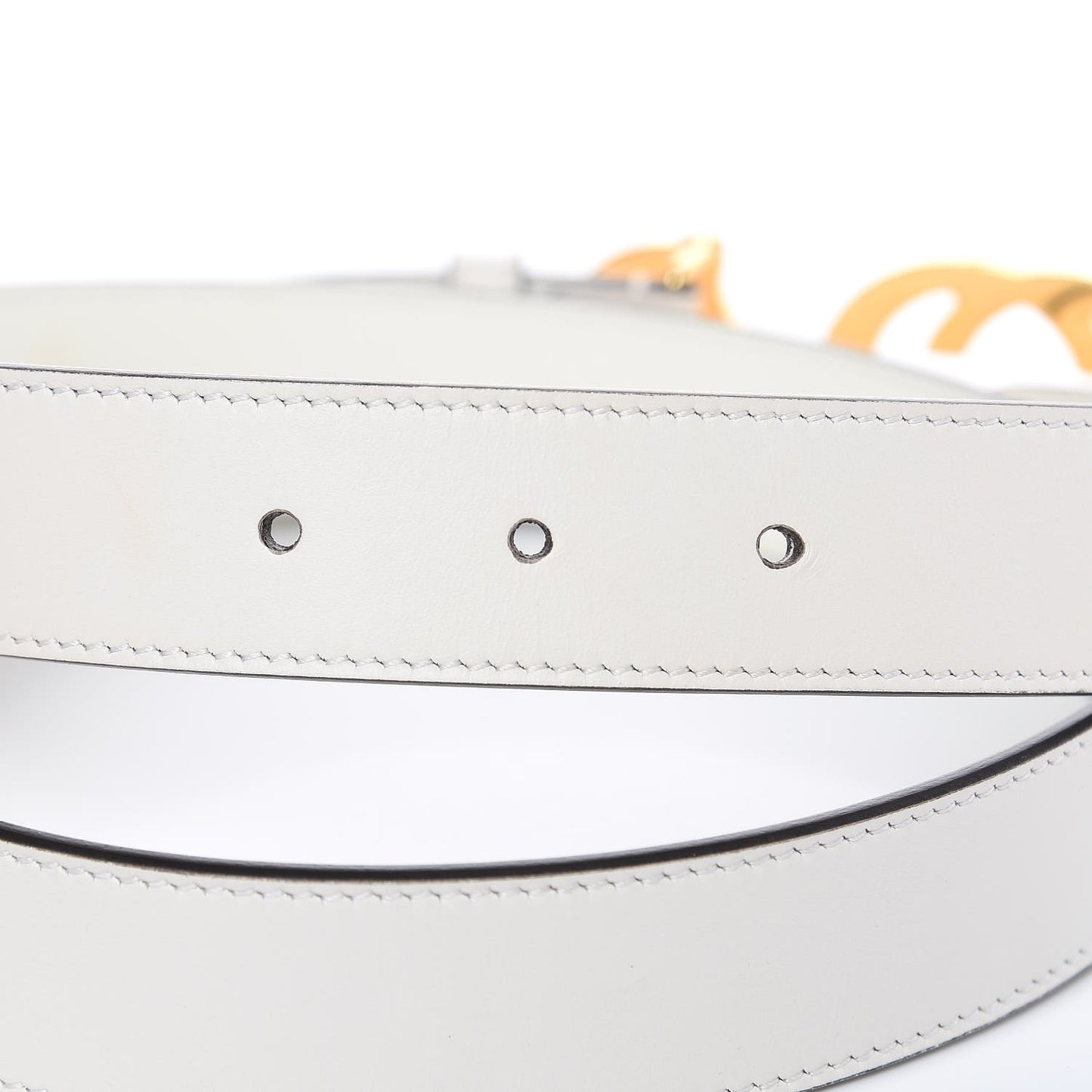 Moon Calfskin Zumi 30mm Belt 90 36 Off White