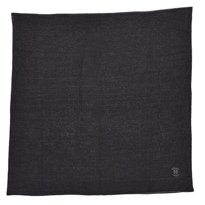 Hermes Cashmere Silk Plume Unie Stole Black 3 of 5
