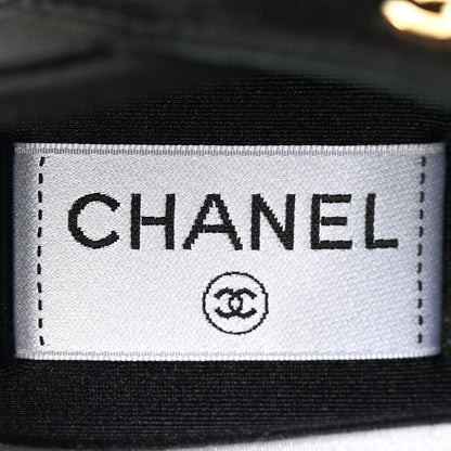 Chanel Velvet Calfskin Mixed Fibers CC Sneakers 35.5 Black 8 of 9