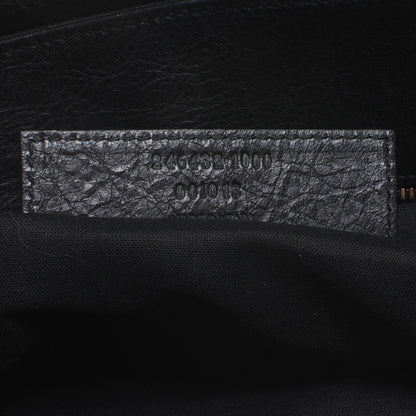 Balenciaga Agneau Folk Messenger Black 8 of 8