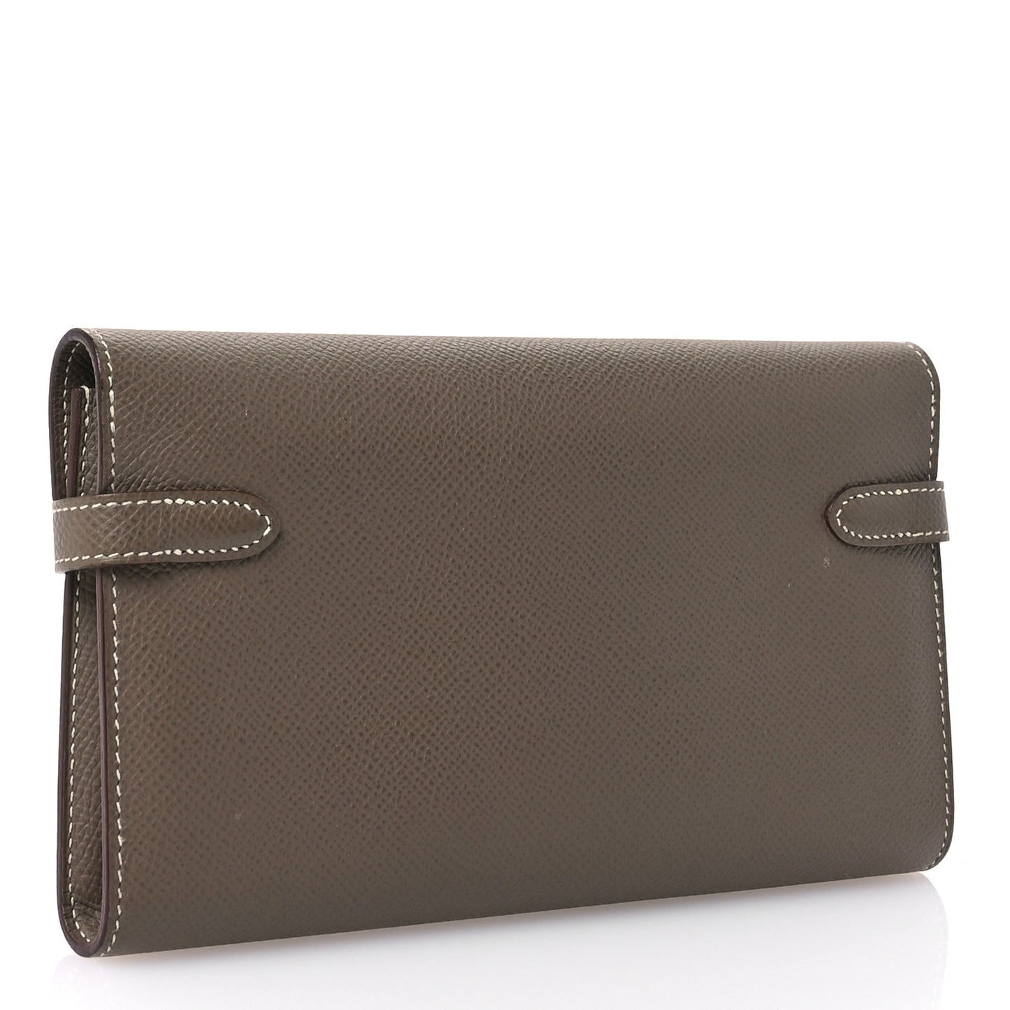Epsom Kelly Longue Wallet Etoupe