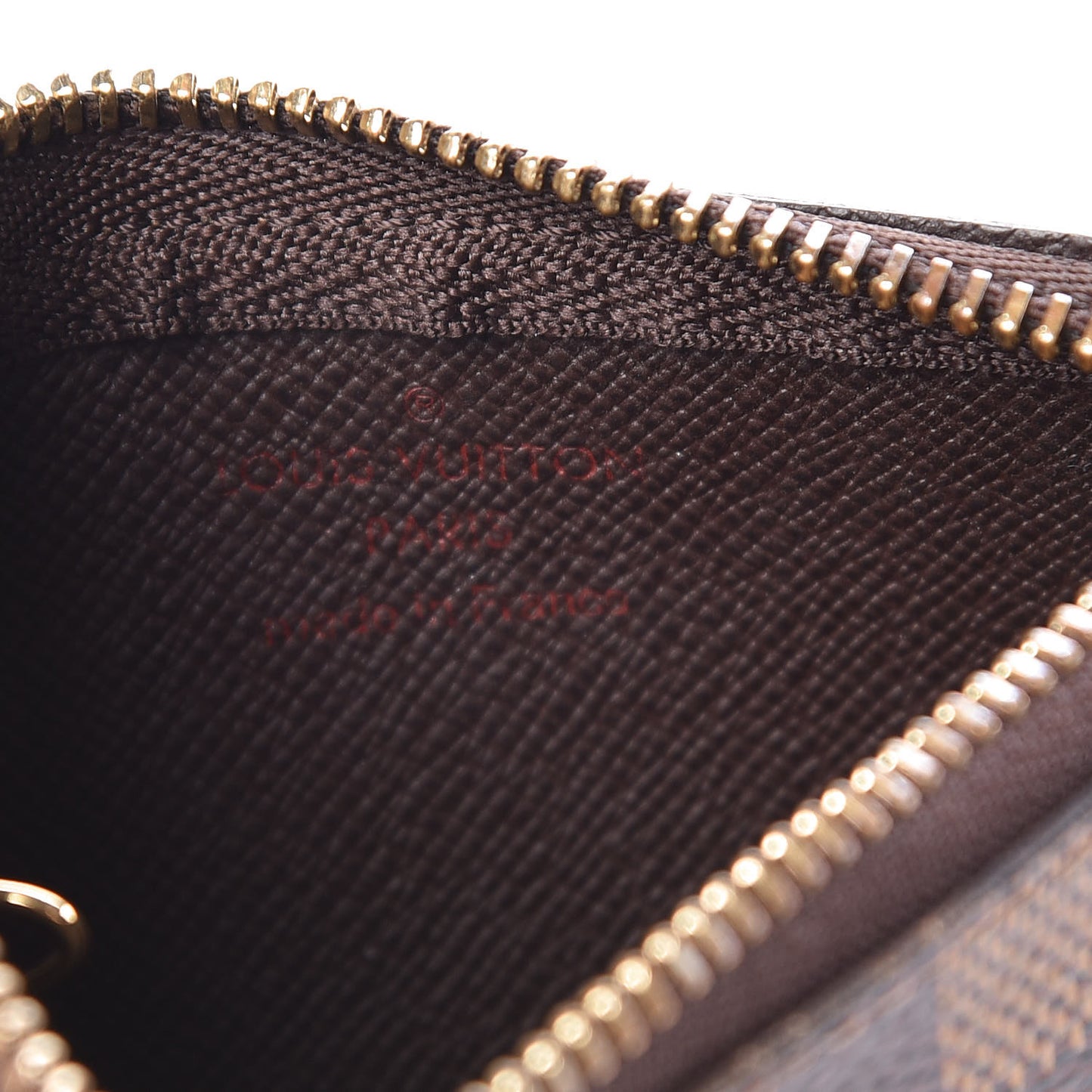 Damier Ebene Key Pouch