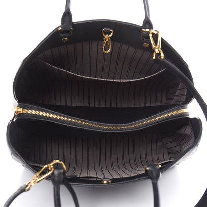 Louis Vuitton Empreinte Montaigne GM Black 5 of 10
