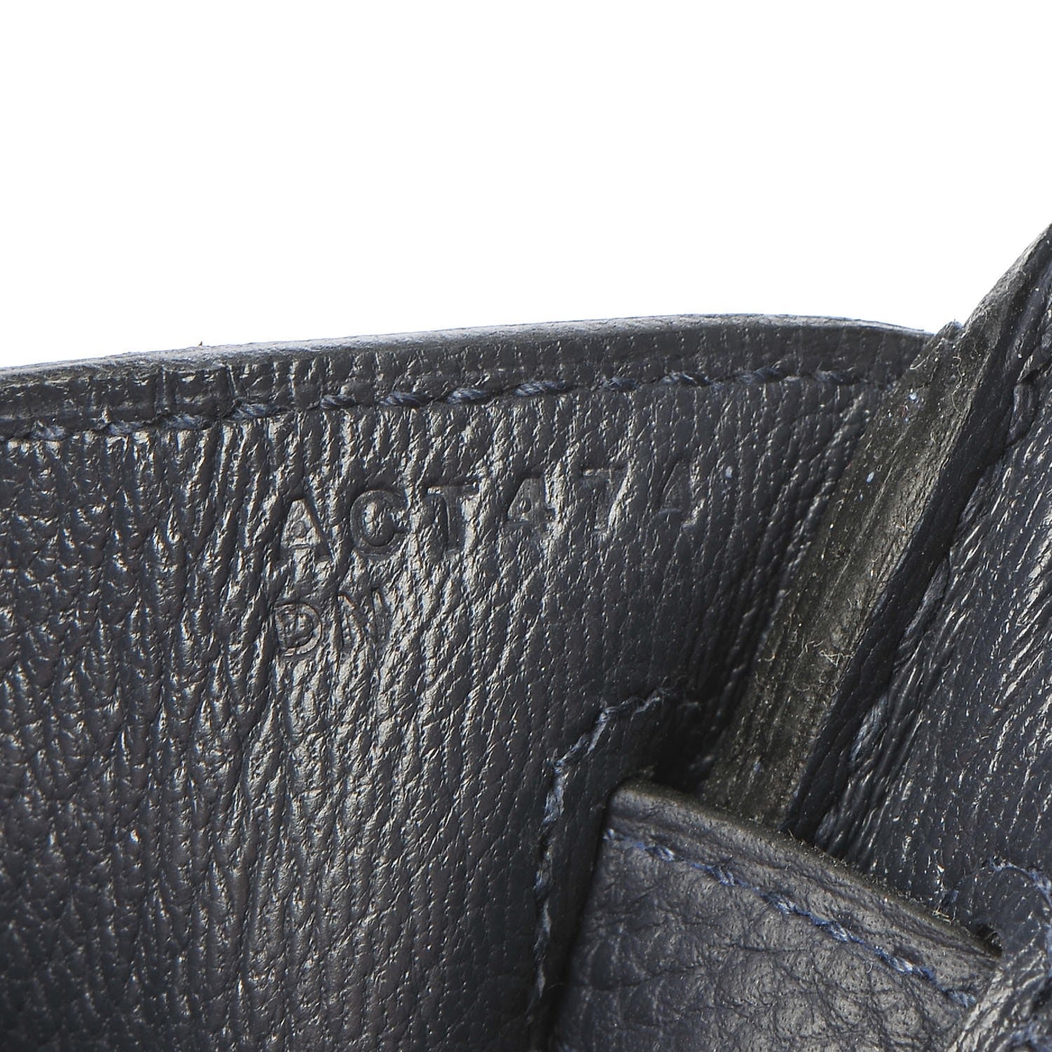 Hermes Togo Birkin 25 Bleu Nuit 10 of 35