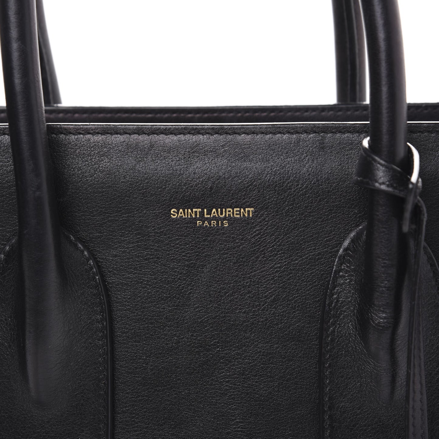 Smooth Calfskin Small Sac De Jour Black